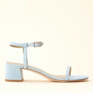 Reformation Mallory Sandal Powder Blue